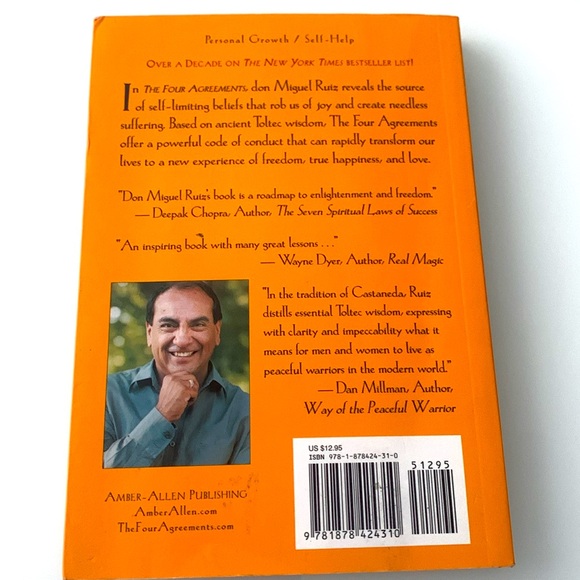 THE FOUR AGREEMENTS the Book - Picture 2 of 3
